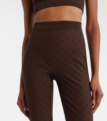 Leggings de jacquard de jersey con GG | Gucci
