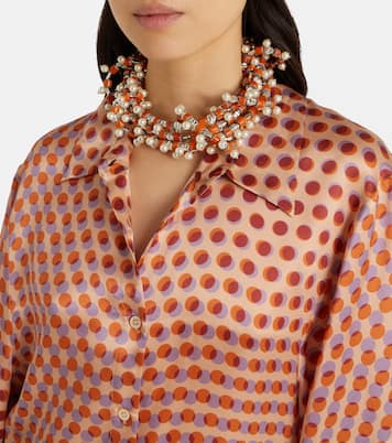 Camicia in seta a pois | Dries Van Noten