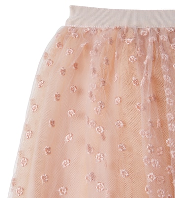 Panice embroidered tulle skirt | Bonpoint