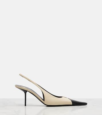 Slingback-Pumps Babylone Breteuil aus Leder | Saint Laurent