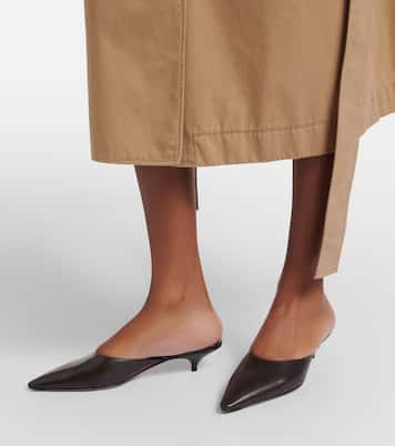 Liisa leather mules | The Row