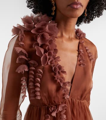 Robe longue Como en soie | Zimmermann