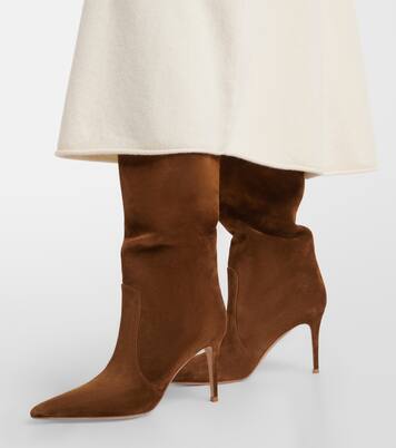 Hansen suede knee-high boots | Gianvito Rossi