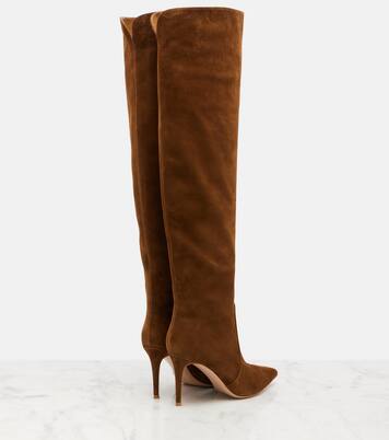 Hansen suede knee-high boots | Gianvito Rossi