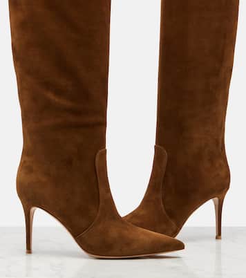 Hansen suede knee-high boots | Gianvito Rossi