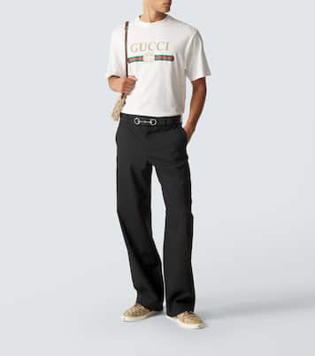 Stretch GG canvas low-top sneakers | Gucci