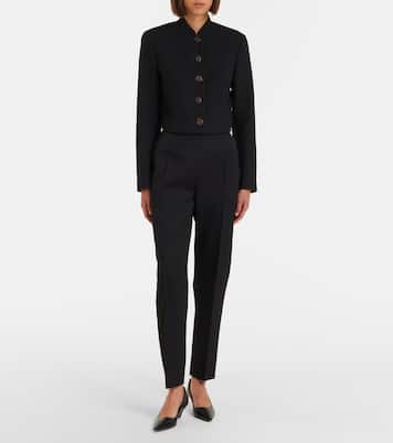 Eranza wool straight pants | The Row