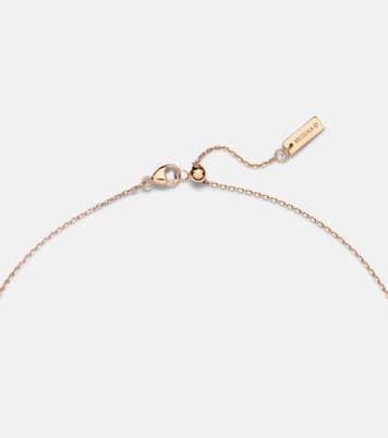 Collar Move Uno Large de oro rosa de 18 ct con diamantes | Messika