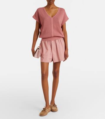 Ashford open-knit cotton top | Varley