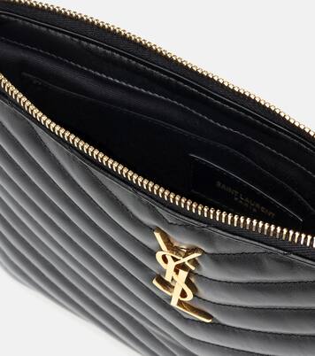Clutch Cassandre aus Matelassé-Leder | Saint Laurent