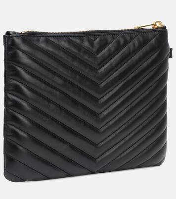 Clutch Cassandre aus Matelassé-Leder | Saint Laurent