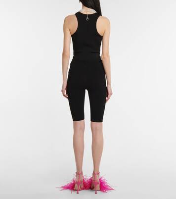 High-Rise Shorts aus Jersey | Magda Butrym