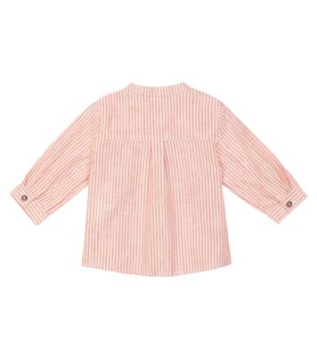 Baby - Camicia in cotone e lino a righe | Tartine et Chocolat