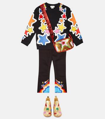 Sweat-shirt imprimé en coton | Stella McCartney Kids