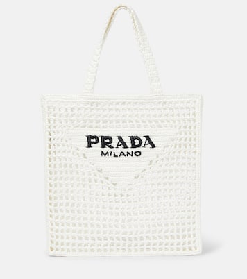 Tote Bag aus Raffiabast | Prada