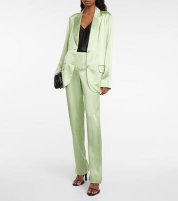 Gerade Hose Tova aus Seidensatin | Joseph