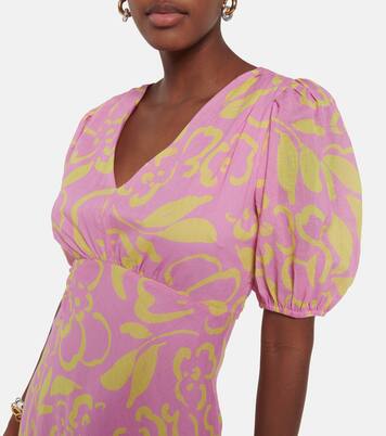 Midikleid Charlotte aus Baumwolle | Velvet