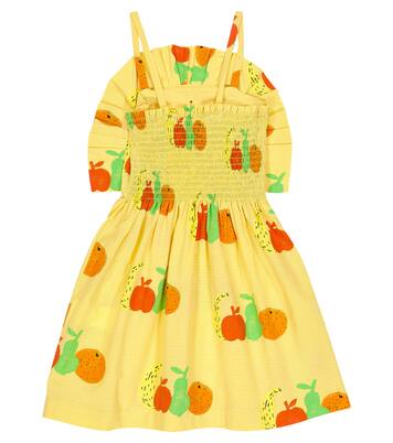 Dragonfly printed cotton dress | The Animals Observatory