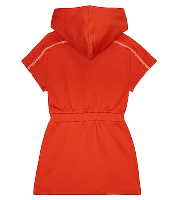 Robe à capuche en coton | Chloé Kids