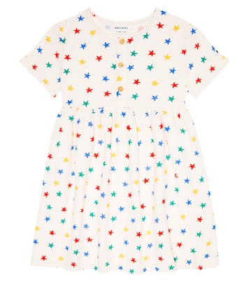 Star-print cotton minidress | Bobo Choses