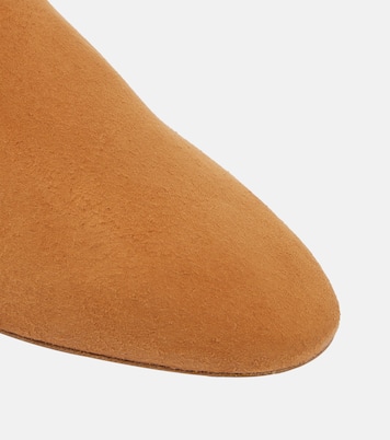 Mules Otto in suede con shearling | Khaite