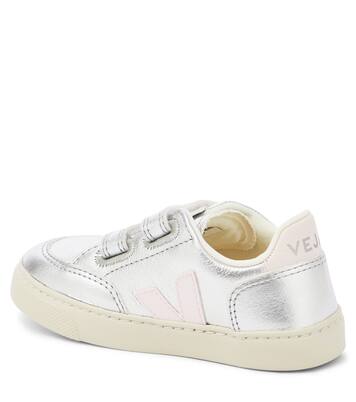 Sneakers V-12 in pelle metallizzata | Veja Kids