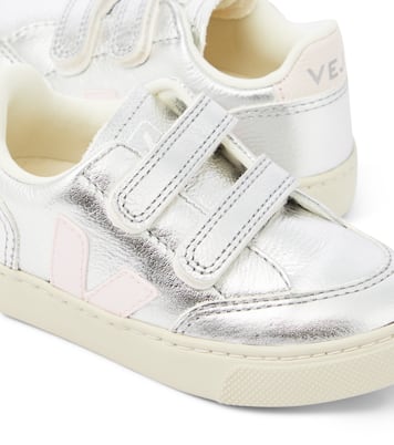 Sneakers V-12 in pelle metallizzata | Veja Kids
