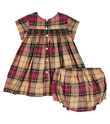 Bebé - set de vestido y braga Maruska de algodón | Bonpoint