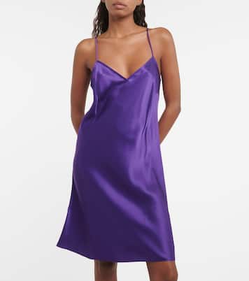 Minikleid Nouba aus Seidensatin | Eres