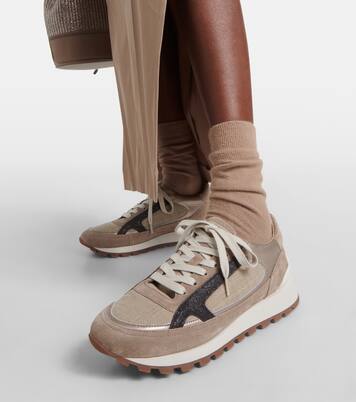 Baskets en cuir | Brunello Cucinelli