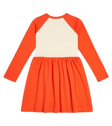 Bloodhound cotton jersey dress | Mini Rodini