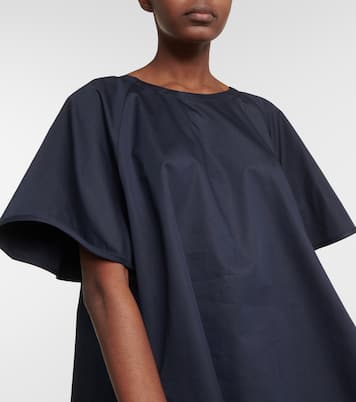 Oversize-T-Shirt aus Baumwolle und Seide | CO