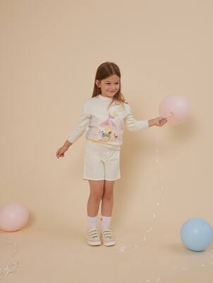 Emily denim shorts | Bonpoint