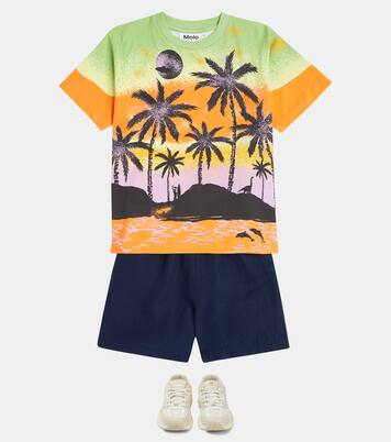 Riley printed cotton jersey T-shirt | Molo