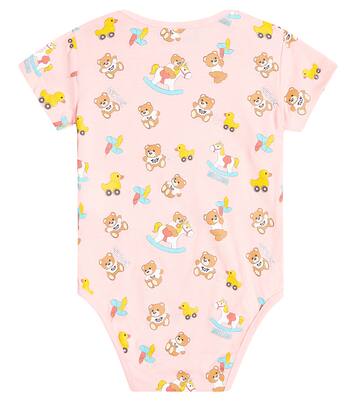 Baby set of 3 cotton jersey bodysuits | Moschino Kids