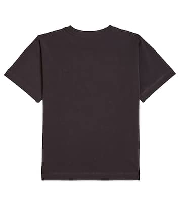 Logo cotton-blend T-shirt | Moschino Kids