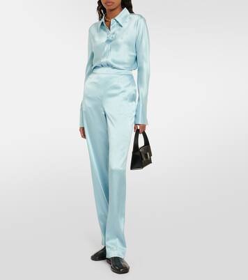 Hose Tova aus Seidensatin | Joseph