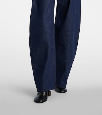 High-Rise Wide-Leg Jeans De-Nîmes Ovalo | Jacquemus