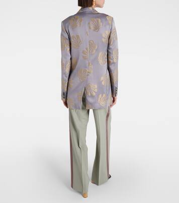 Bedruckter Blazer aus Jacquard | Dries Van Noten