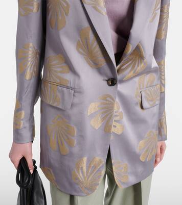 Bedruckter Blazer aus Jacquard | Dries Van Noten
