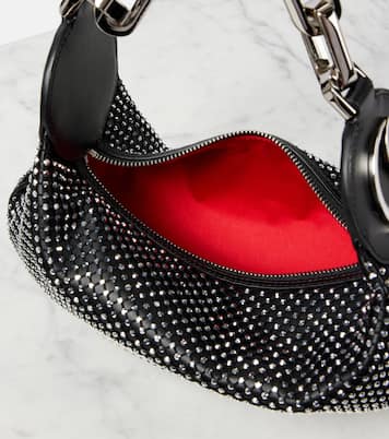 Le 54 embellished leather shoulder bag | Christian Louboutin