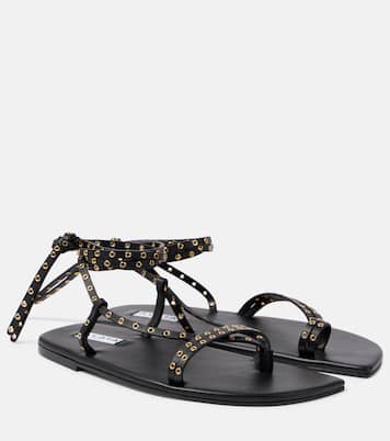 Verzierte Sandalen Marsa aus Leder | Alaïa