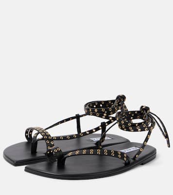 Verzierte Sandalen Marsa aus Leder | Alaïa