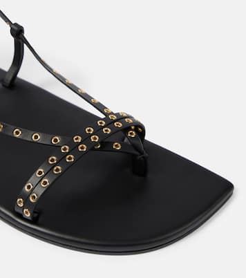 Verzierte Sandalen Marsa aus Leder | Alaïa