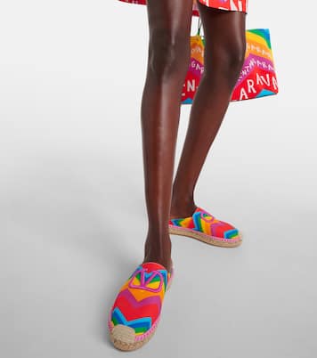 Alpargatas de lona con VLogo | Valentino Garavani