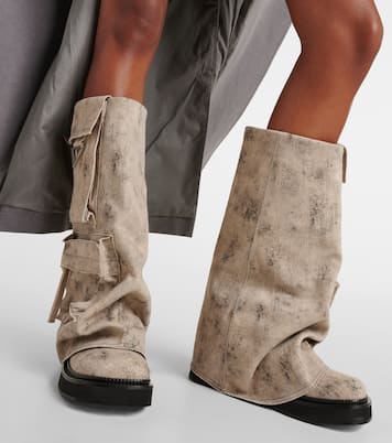 Stiefel Robin aus Canvas | The Attico