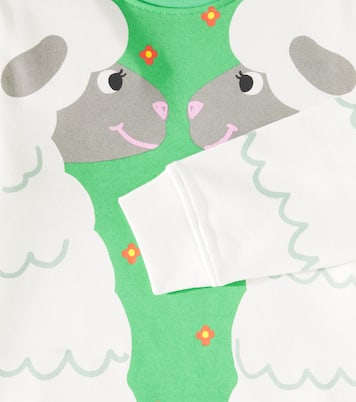 Printed cotton jersey sweatshirt | Stella McCartney Kids