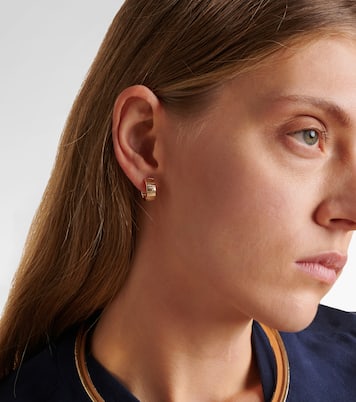 Le Groove 14kt gold hoop earrings | Stone and Strand