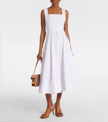 Robe midi Teresa en coton | Staud