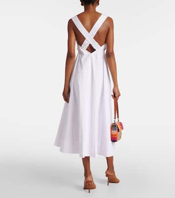 Robe midi Teresa en coton | Staud